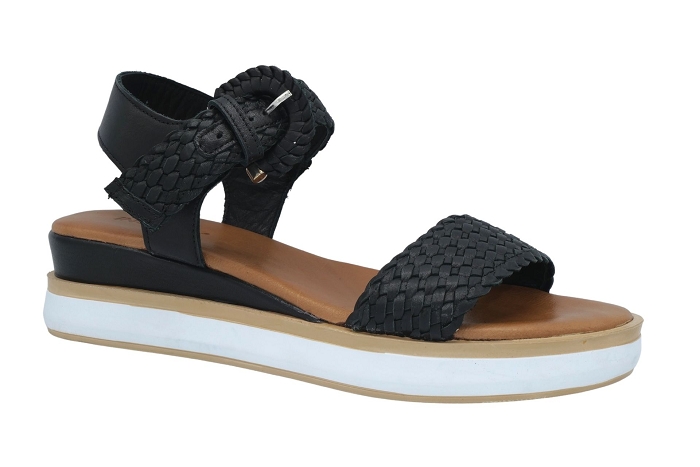 Inuovo nu pieds sandale 113031scissors noir3087702_3