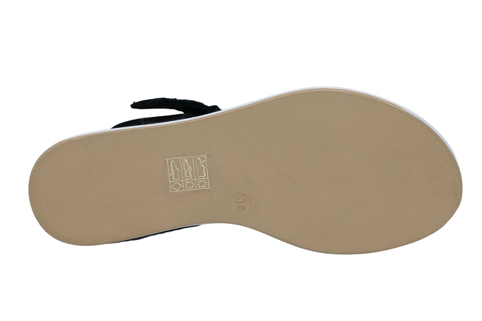 Inuovo nu pieds sandale 113031scissors noir3087702_5