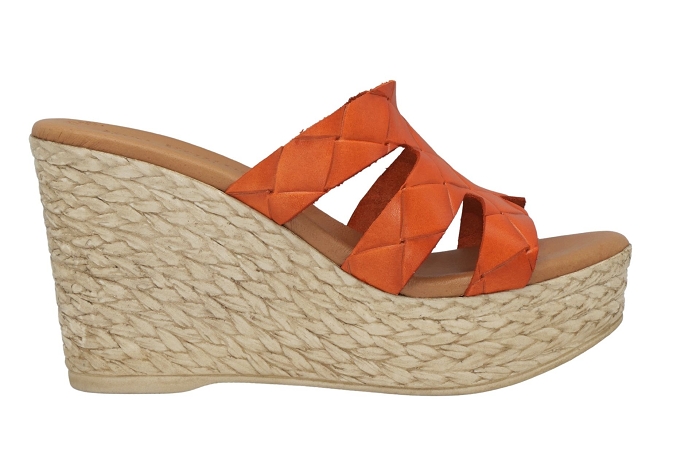 Evafruitos nu pieds sandale 1923 orange