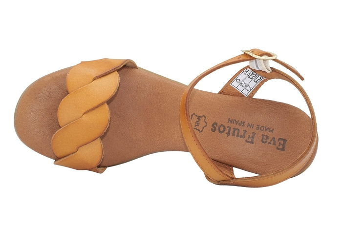 Evafruitos nu pieds sandale 1439 cognac3089002_4