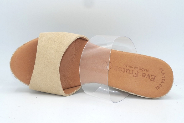 Evafruitos nu pieds sandale mule 1917 beige3089101_3