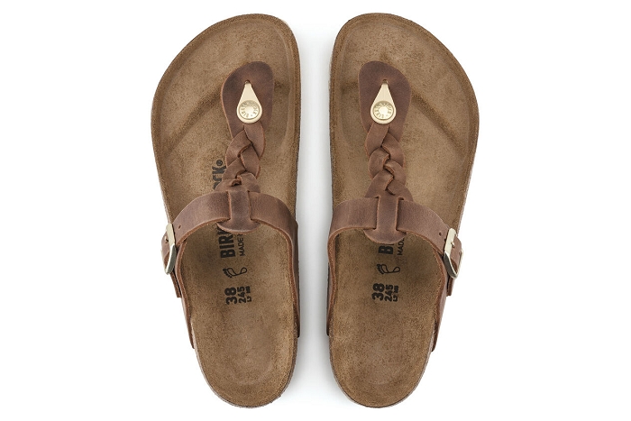 Birkenstock nu pieds sandale giseh 1021194 brique3089601_3