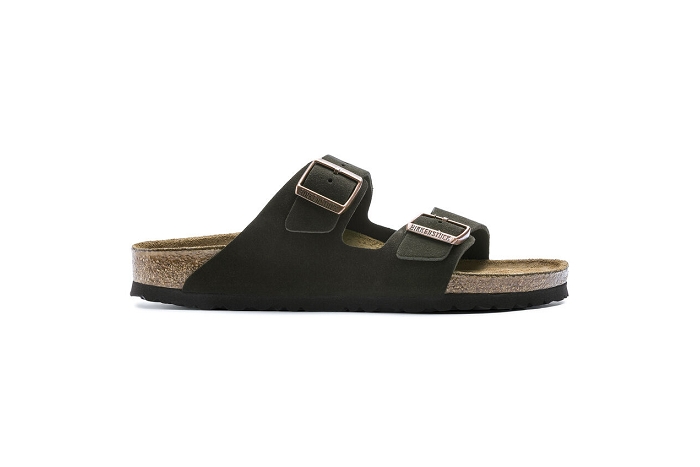 Birkenstock nu pieds sandale arizona hom vel 951313 veloursmarron