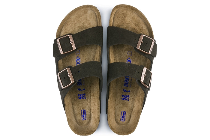 Birkenstock nu pieds sandale arizona hom vel 951313 veloursmarron3091501_4