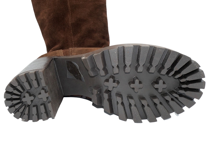 Bencivenga bottes 65004 genou buck marron3092501_3