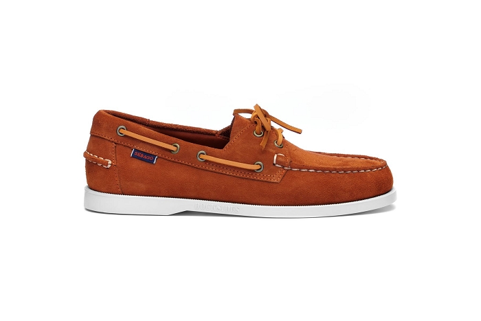 Sebago bateaux portland flesh out 7111 brique