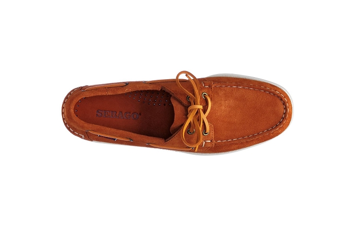 Sebago bateaux portland flesh out 7111 brique3094701_3