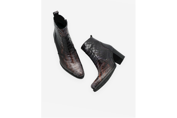 Regard boots bottines sallywest noir gris3095702_2