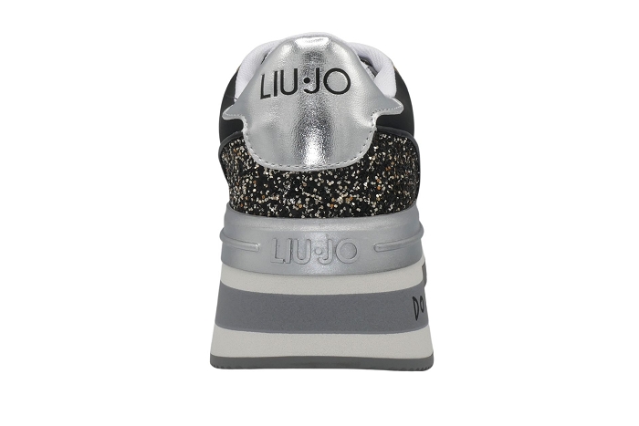 Liu jo baskets amazing 01 basket noir argent3097201_4