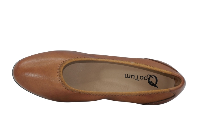 Qootum escarpin 12150cuir cognac3101802_3