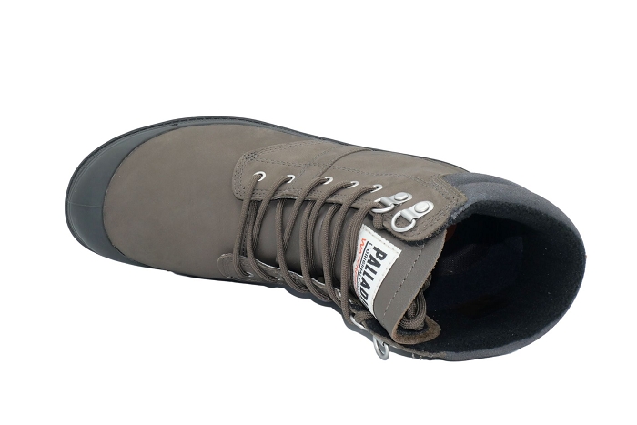 Palladium boots bottines pallabrousse scwp gris taupe3102601_5