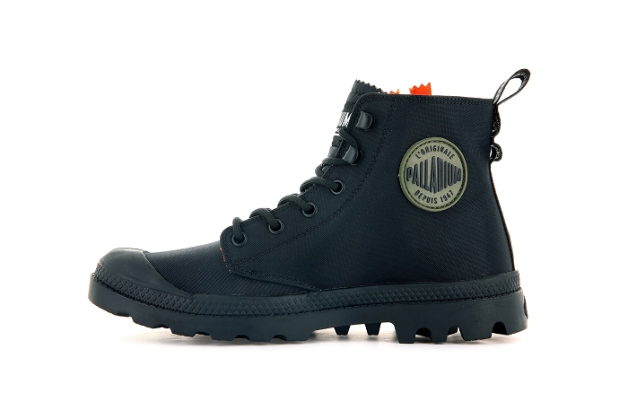 Palladium boots bottines pampa  hom unlock kaki noir3102901_2