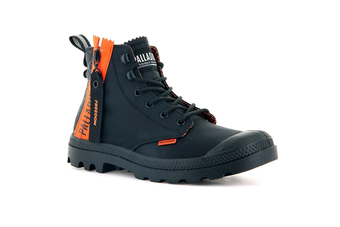 Palladium boots bottines pampa  hom unlock kaki noir3102901_4