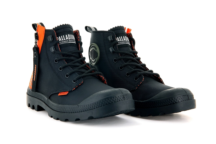Palladium boots bottines pampa  hom unlock kaki noir3102901_5