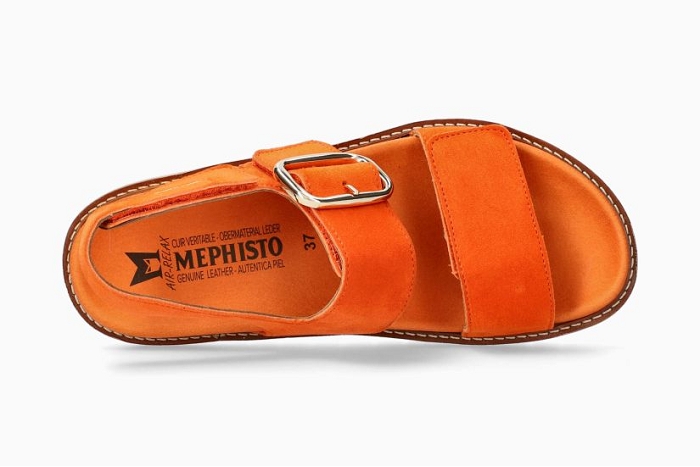 Mephisto nu pieds sandale belona orange3106301_2