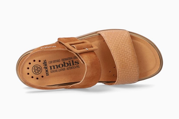 Mephisto nu pieds sandale melysa cognac3106901_2