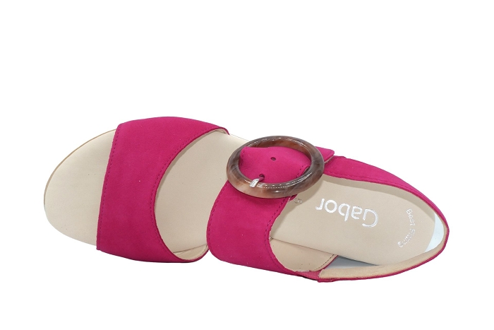 Gabor nu pieds sandale 24645 fushia3113101_3