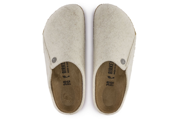 Birkenstock pantoufle zermatt rivet  fem beige3117001_5