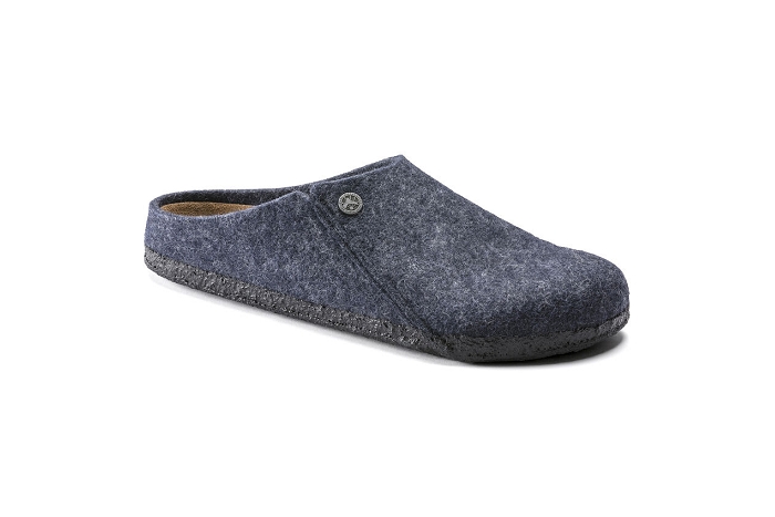 Birkenstock pantoufle zermatt rivet  hom bleu jean3124501_2