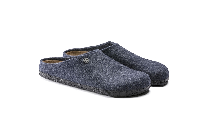 Birkenstock pantoufle zermatt rivet  hom bleu jean3124501_4