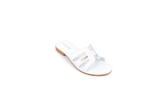 Les tropeziennes nu pieds sandale damia blanc3125701_3