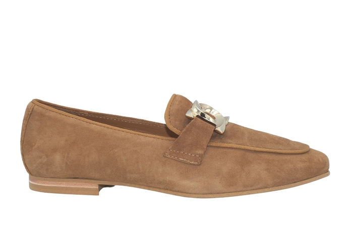 Jhay mocassin 9201 moc vel taupe