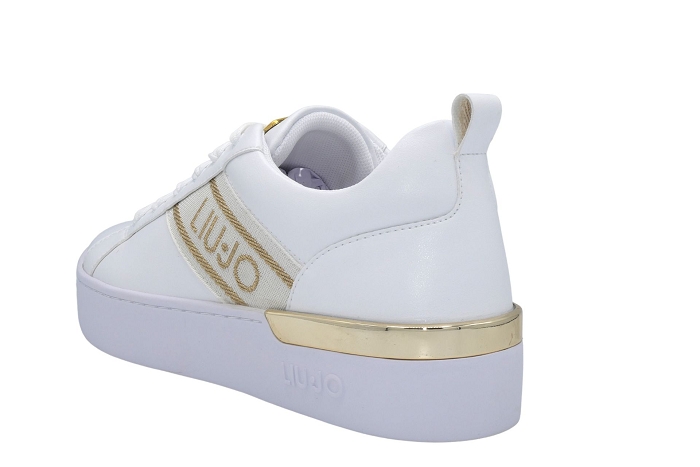 Liu jo baskets silvia 86 e23 blanc3133201_3