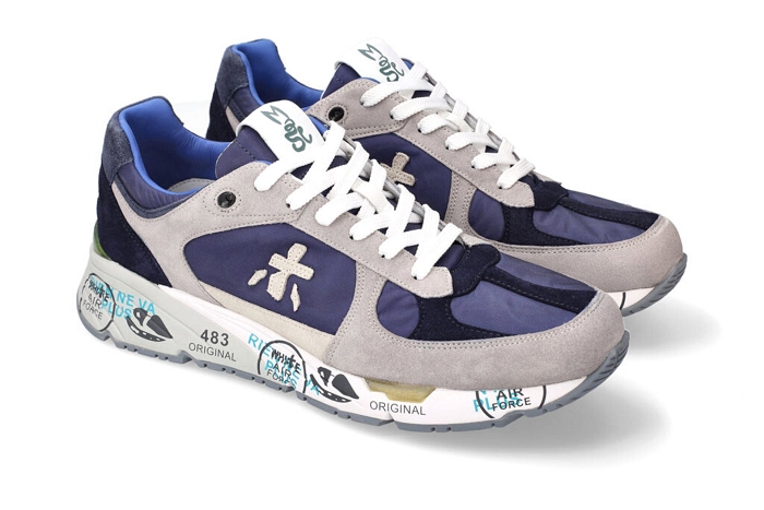 Premiata baskets mase 6155 bleu gris bleu3137601_4