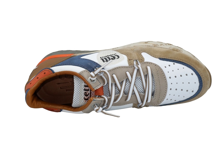 Cetti baskets c 1309 beige blanc3138301_4