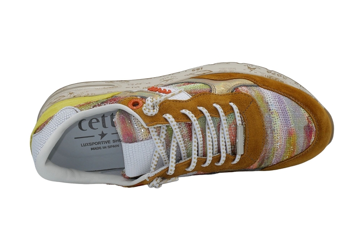 Cetti baskets c1274 sra jaune3139101_3