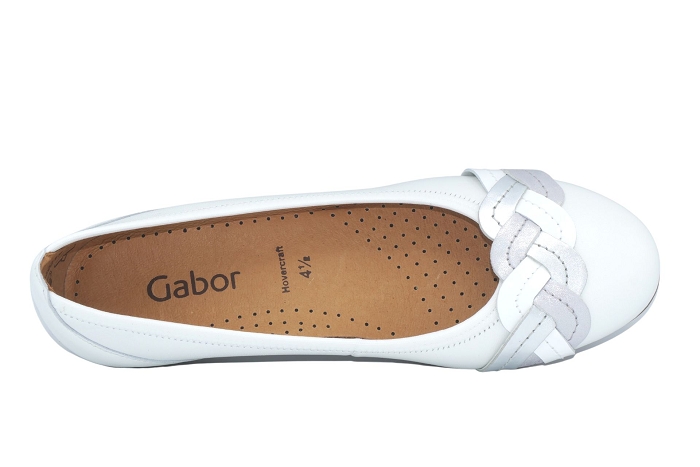 Gabor ballerines 24160 blanc antic3140601_4