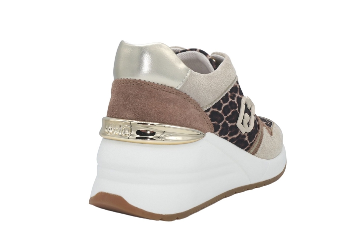 Liu jo baskets alyssa 10 beige marron3149701_3