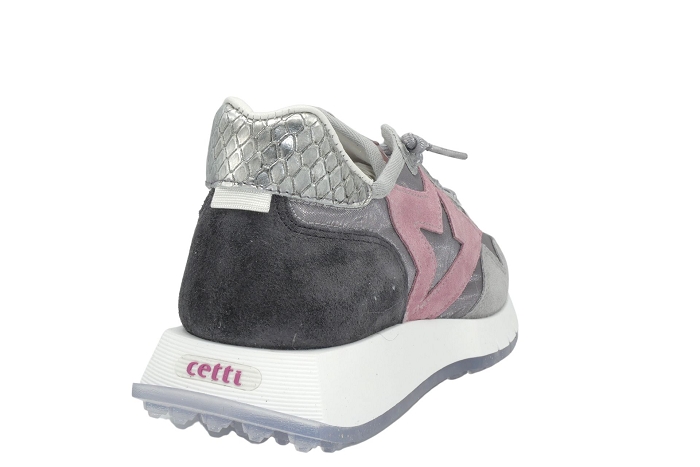 Cetti baskets c1311 sra gris mauve3150601_4