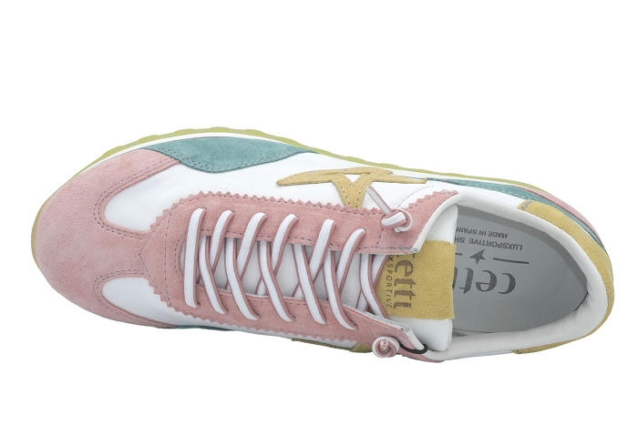 Cetti baskets c1259 e23 blanc rose3150901_4