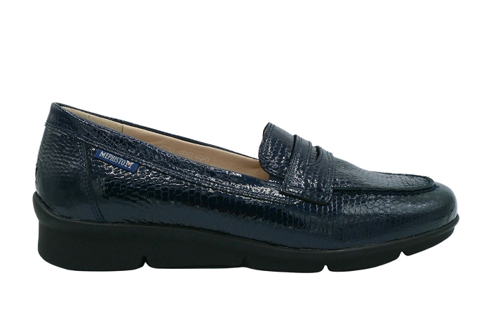 Mephisto mocassin diva 35813croco marine