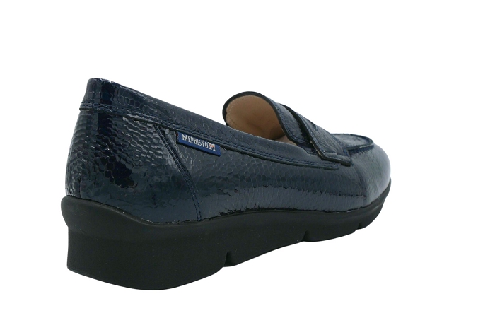 Mephisto mocassin diva 35813croco marine3152301_3