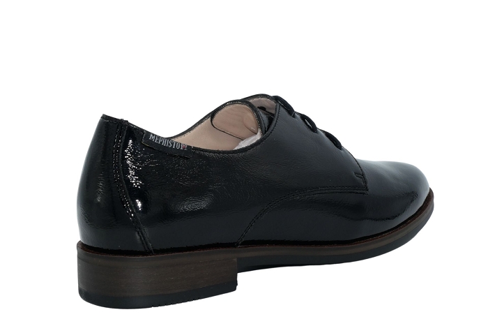 Mephisto derby helsa  lacet vernis noir3153301_4