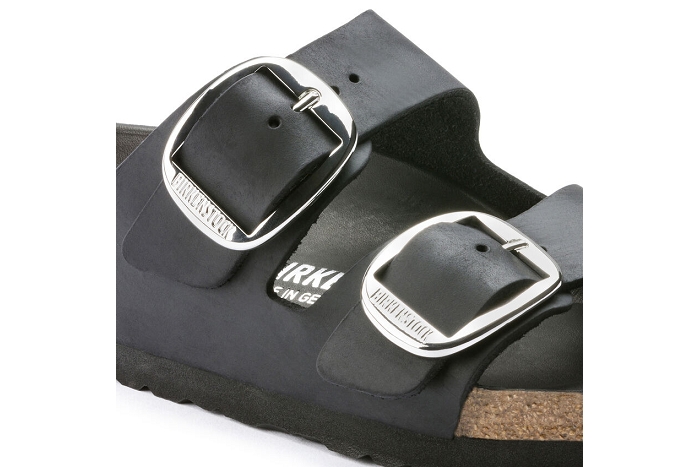 Birkenstock nu pieds sandale arizona  big buckle noir3163901_2