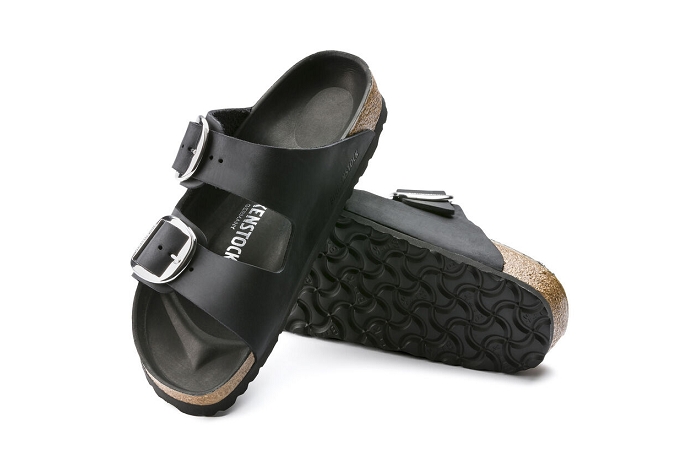 Birkenstock nu pieds sandale arizona  big buckle noir3163901_4
