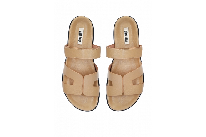 Bibilou nu pieds sandale 525z40 camel3165301_4