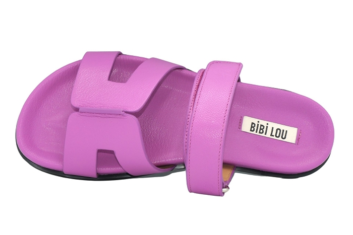 Bibilou nu pieds sandale 525z40 violet3165401_4