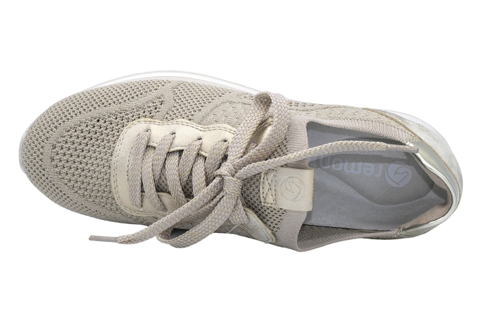 Remonte baskets d0h05lacets beige3165701_3