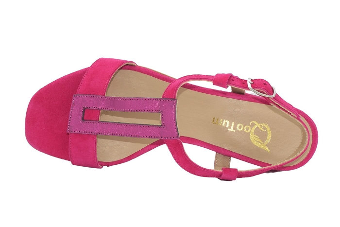 Qootum nu pieds sandale 13720 sand fushia3165901_3