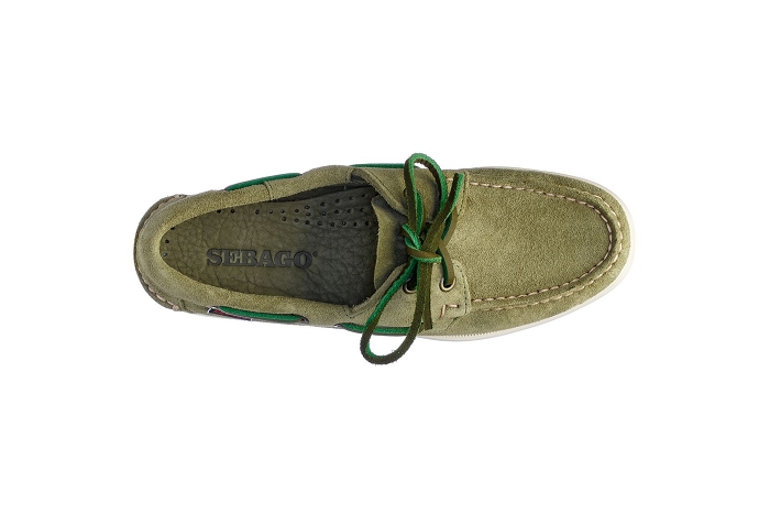 Sebago bateaux portland fleshout 7111 kaki3166501_3