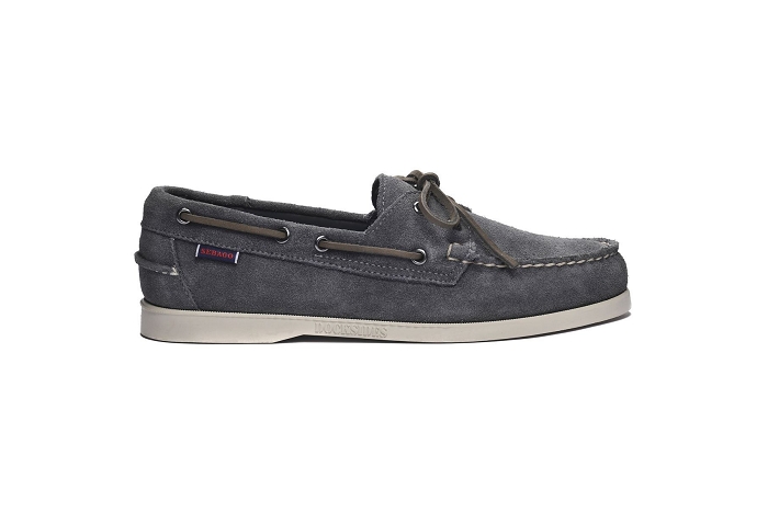 Sebago bateaux portland fleshout 917 vel gris