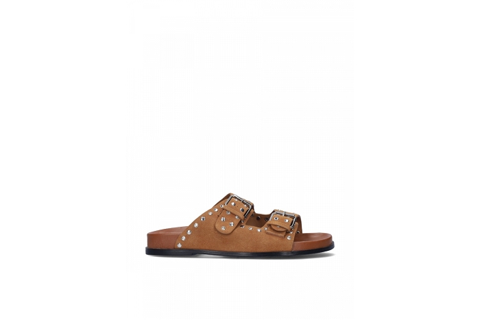 Bibilou nu pieds sandale 887z30birk tan