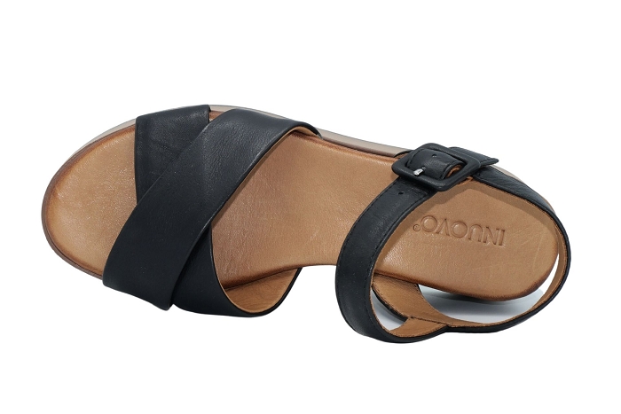 Inuovo nu pieds sandale 983004 noir3173701_4