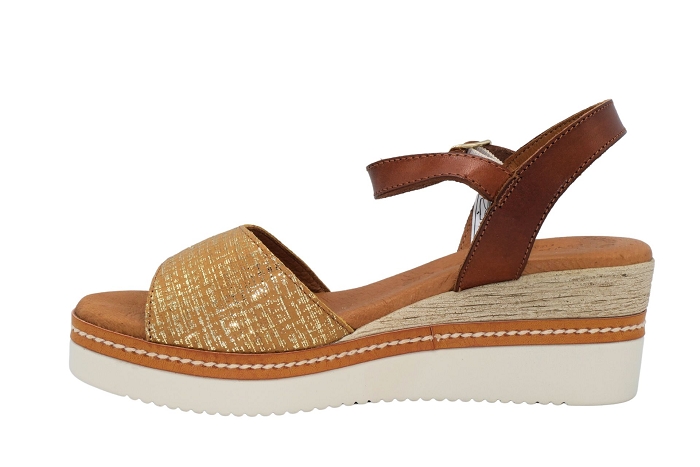 Evafruitos nu pieds sandale 569 mule cognac3179501_2