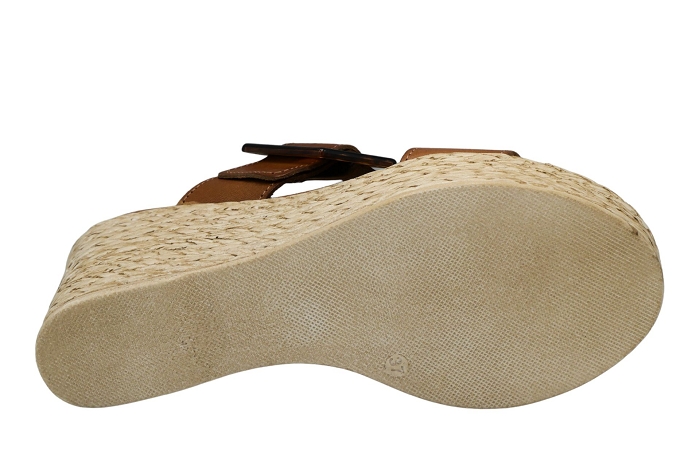 Evafruitos nu pieds sandale 1941 mule comp tan3179601_4