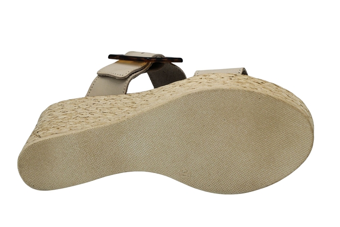 Evafruitos nu pieds sandale 1941 mule comp beige3179701_4